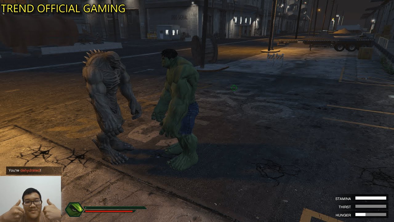 MOD HULK VS ABOMINATION GTA V
