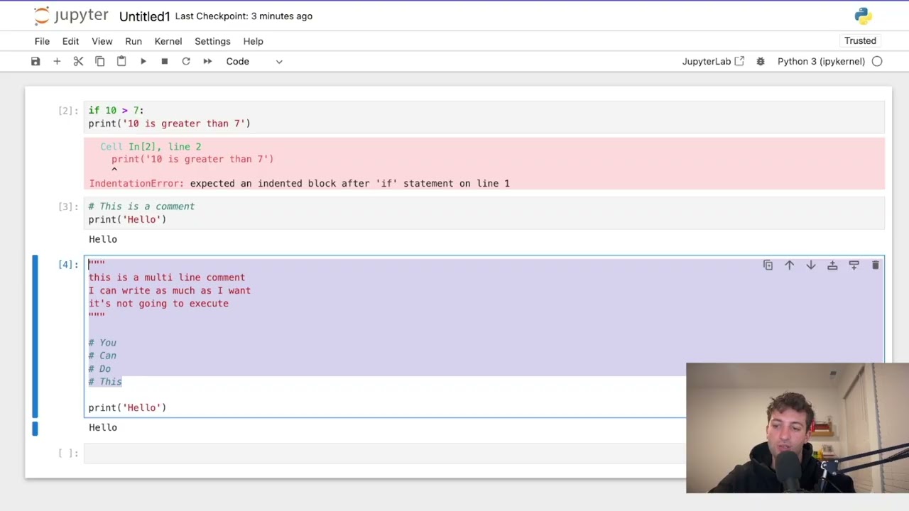 1.1 Синтаксис Python