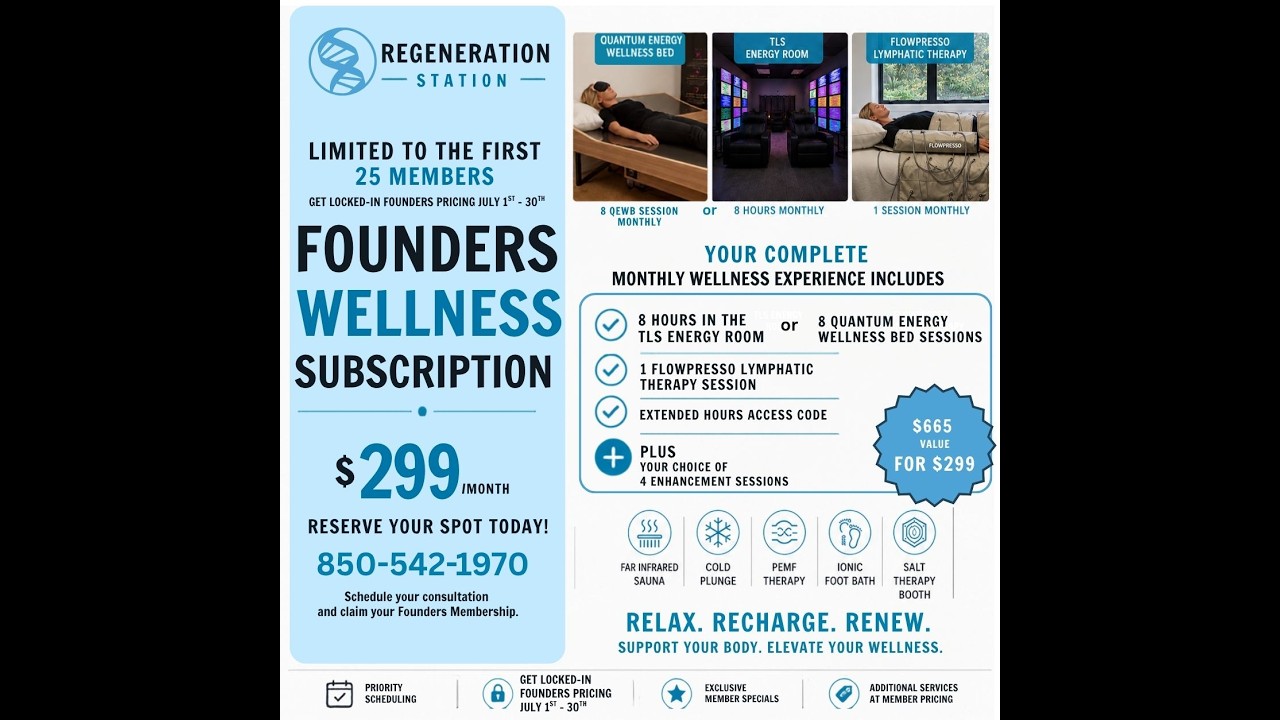 Regeneration Station - Founders Wellness Subscription