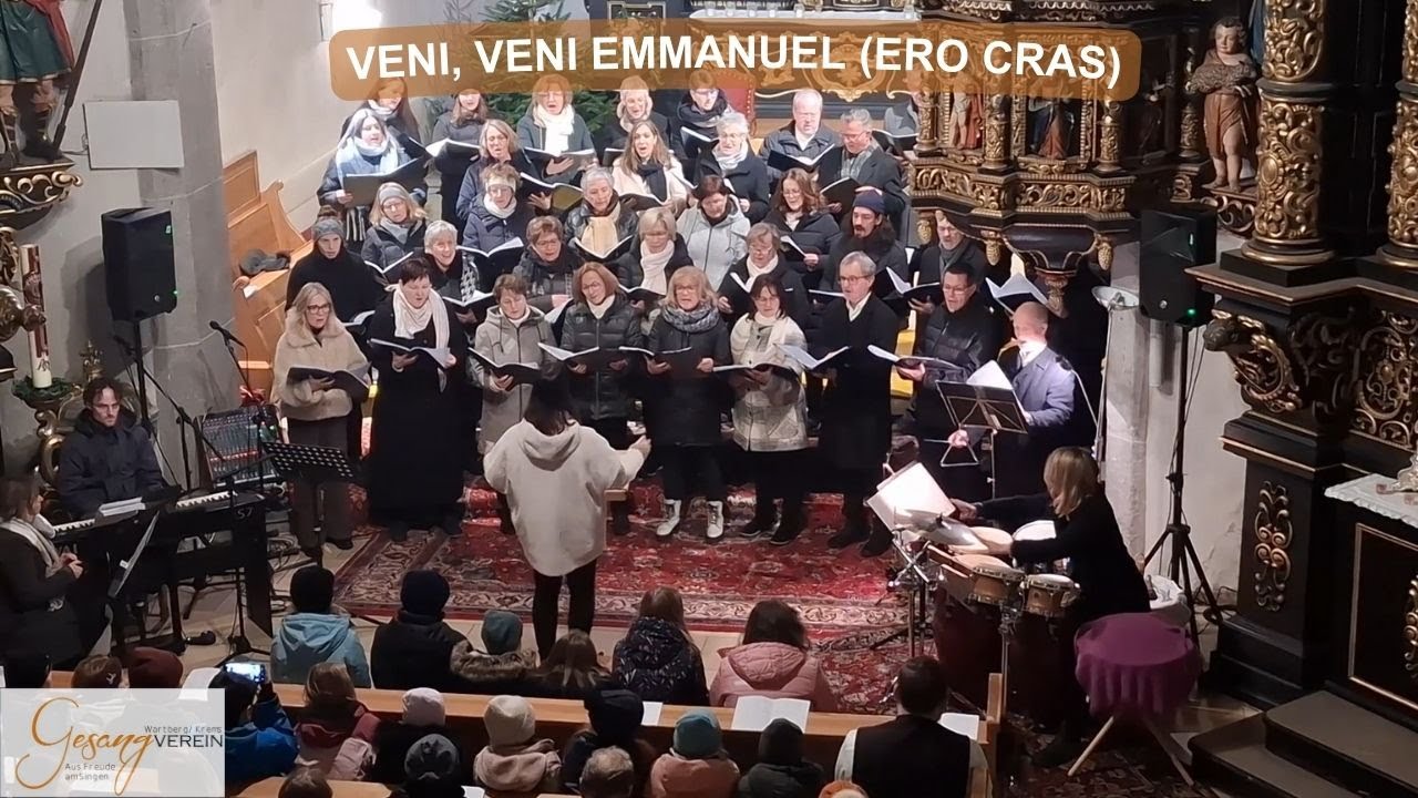 Veni, Veni Emmanuel - Ero Cras (Michael John Trotta) | Gesangverein Wartberg [Adventkonzert 2025]