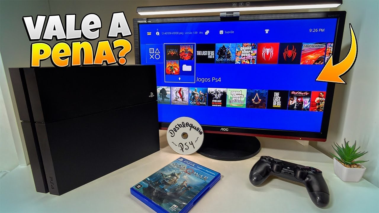 NÃO COMPRE SEU PS4 DESBLOQUEADO! ANTES DE ASSISTIR ESSE VÍDEO