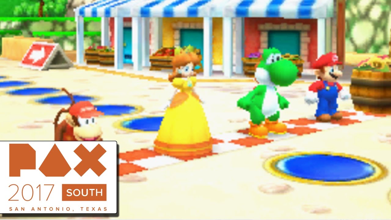 Mario Party Star Rush Tournament at PAX South 2017!