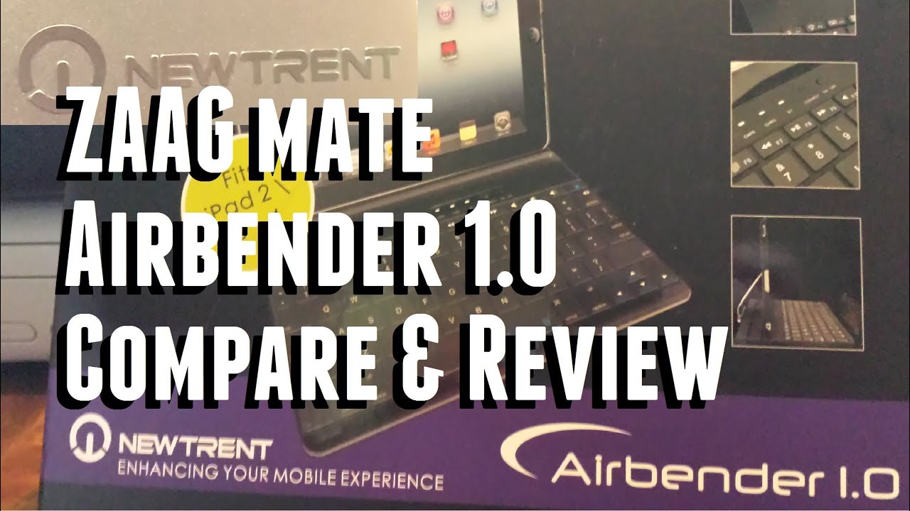 iPad Cases! ZAAG mate vs Airbender 1.0 Comparison and Review