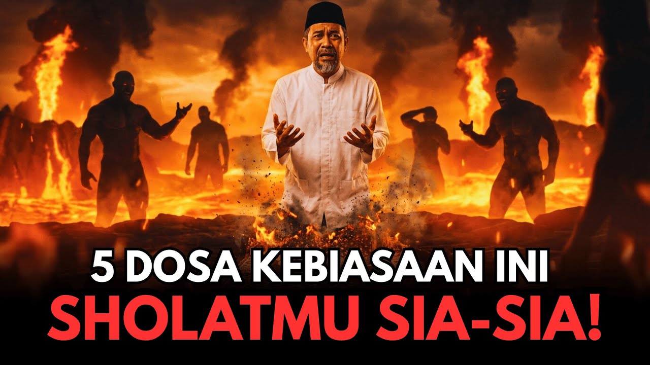 AWAS‼️ 5 Kebiasaan Sepele yang Menyeret Ahli Sholat ke Neraka!