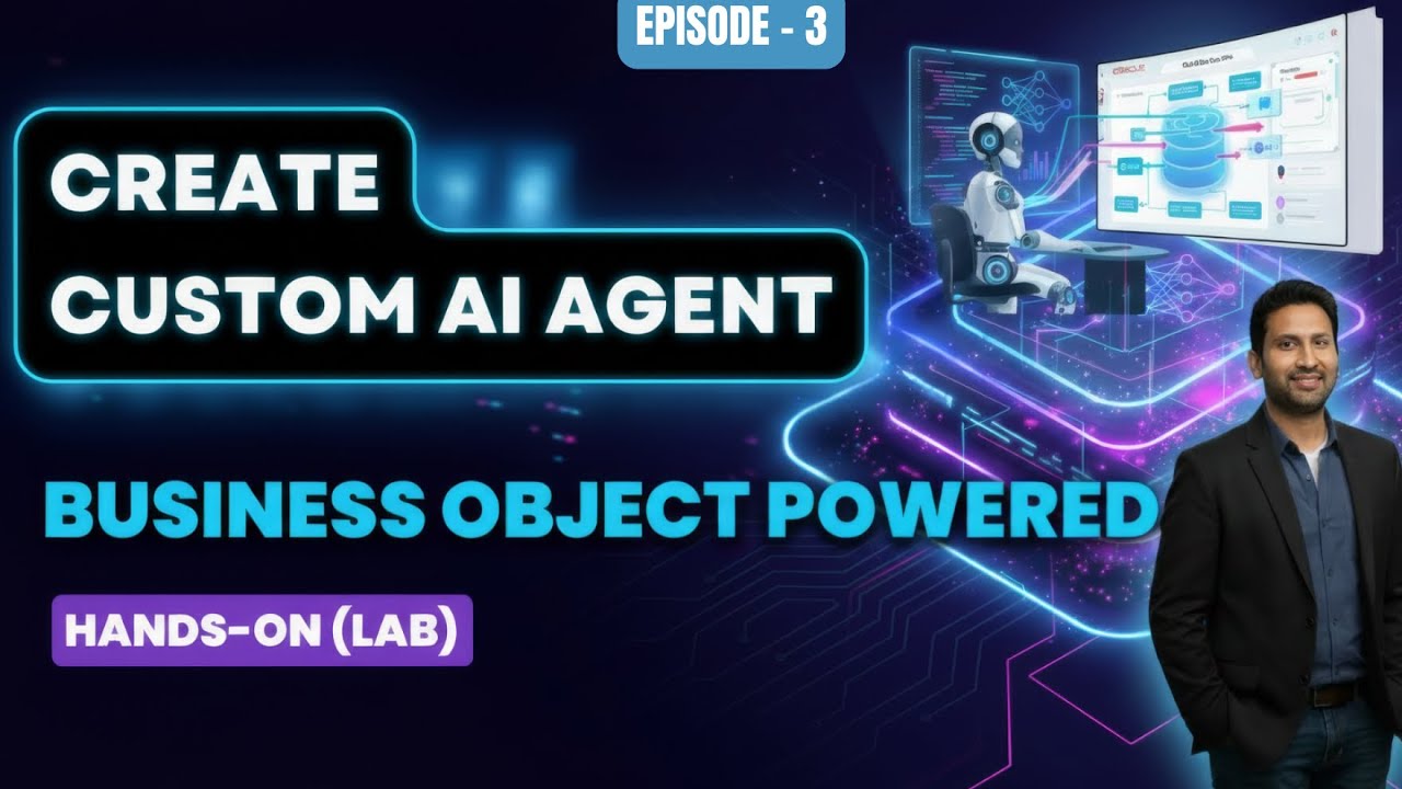 Учебное пособие по Oracle Fusion AI Agent: создание с нуля с использованием Business Objects + PO...