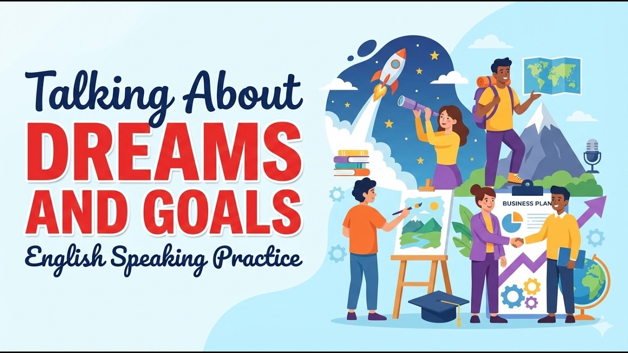 English Vocabulary for Dreams, Goals, and Ambition | Easy English Podcast