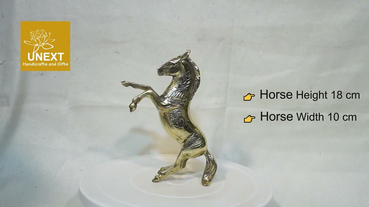 Brass Horse Statue for Home Decor 286