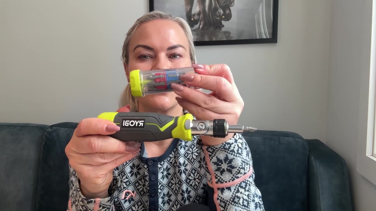 35-deler skrutrekkersett med skralle – Kundeanmeldelse fra Helene | RYOBI®