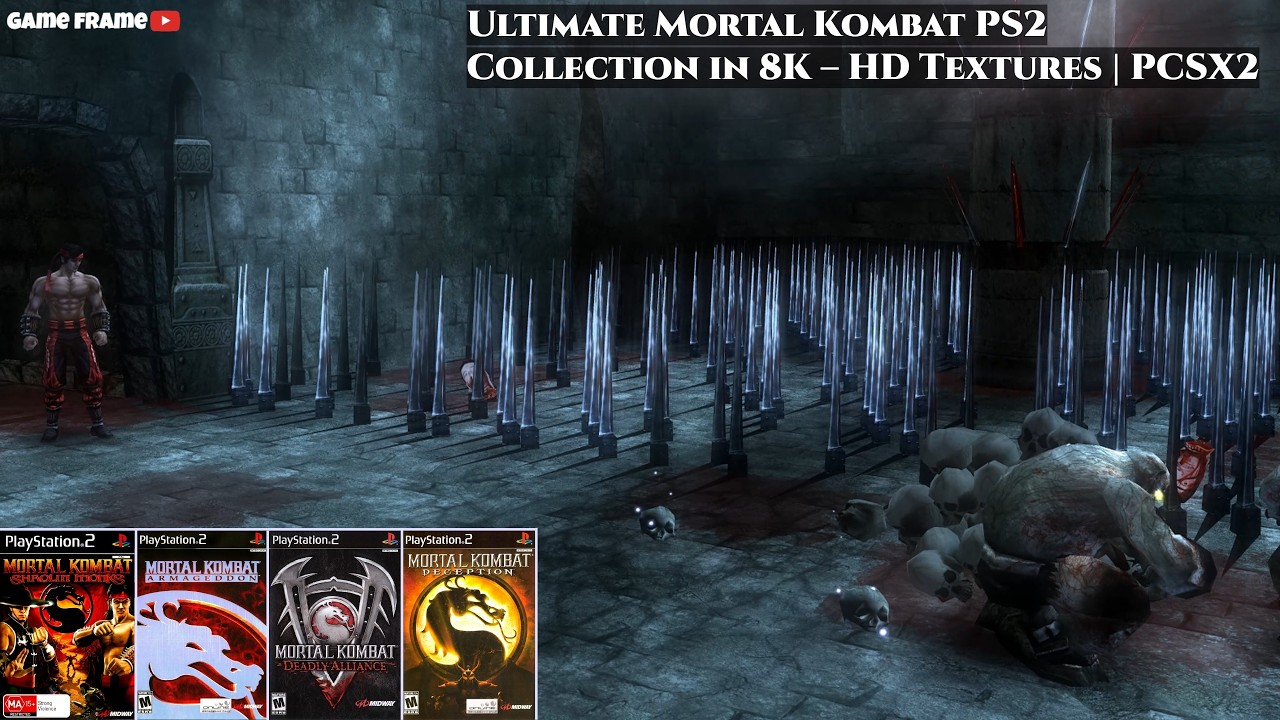 PCSX2 v2.7.144 | Mortal Kombat Kollection PS2 | FULL 8K | HD Textures | RTX 3090