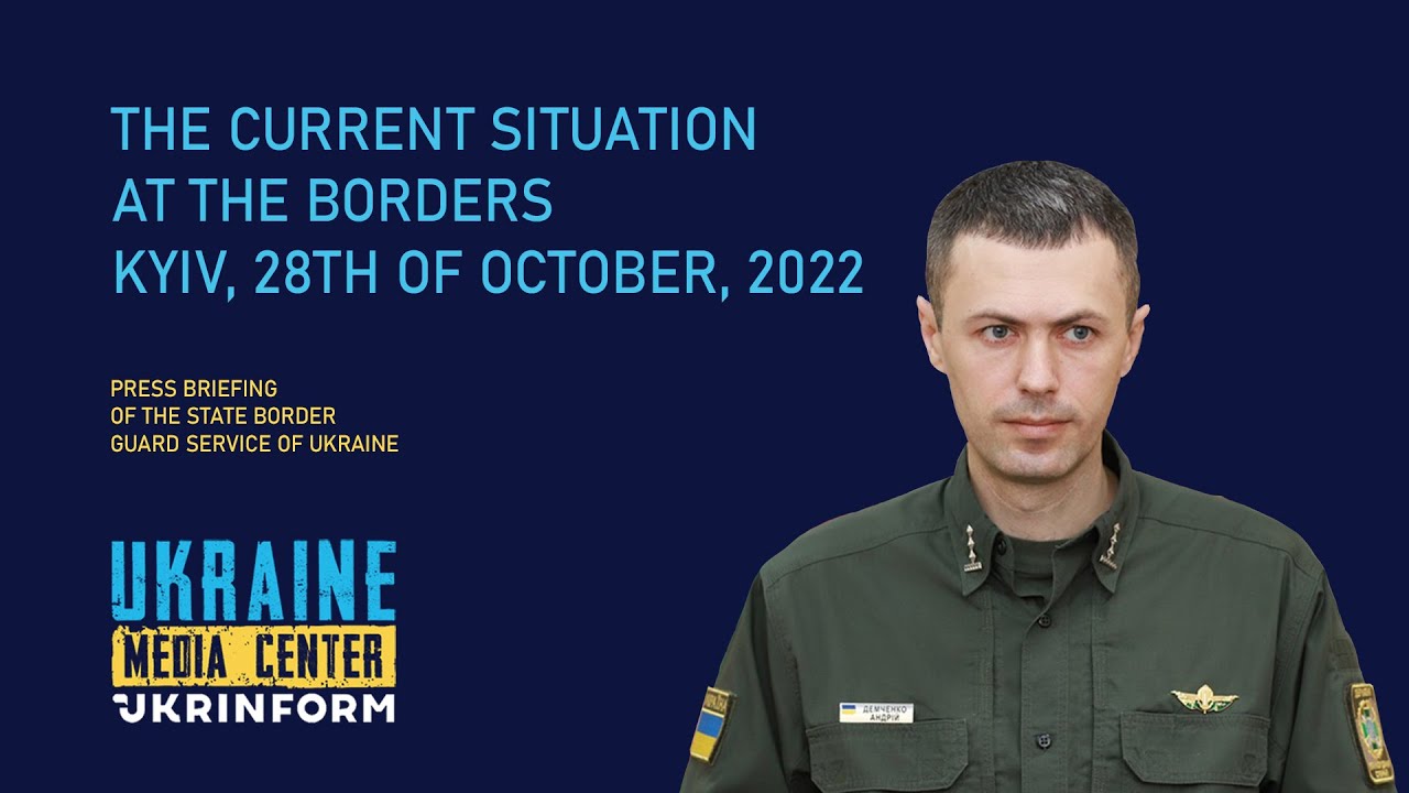 Andriy Demchenko, Spokesperson of the State Border Guard Service of Ukraine