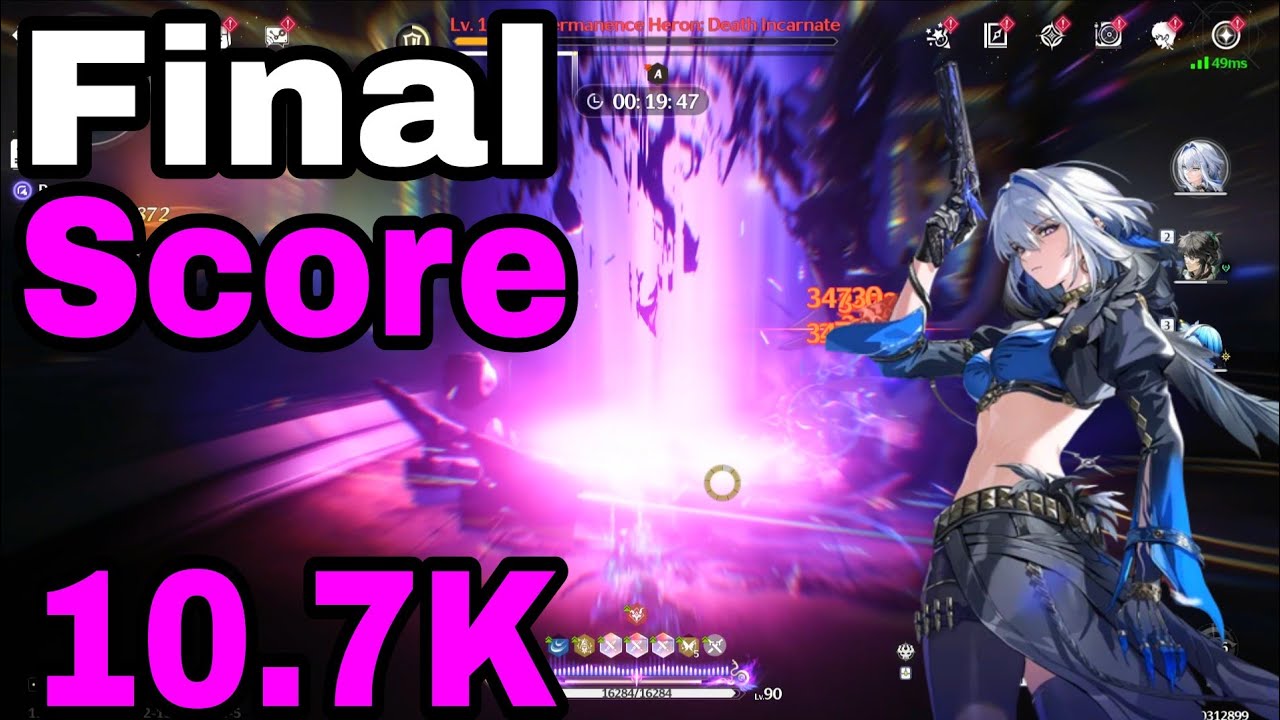 My Final S0R1 Galbrena Hyper Matrix Score 10.7K Points [Wuthering Waves]