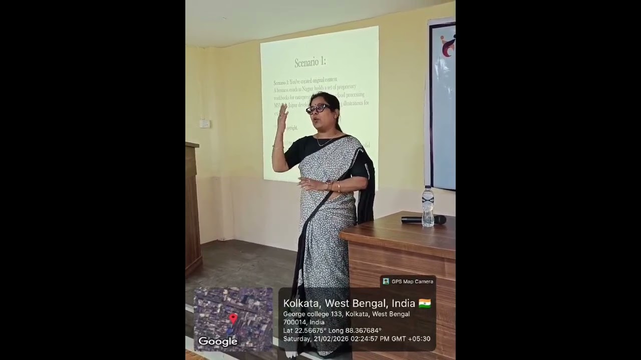 workshop on IP awareness and Patent Filing R&D cell Activity