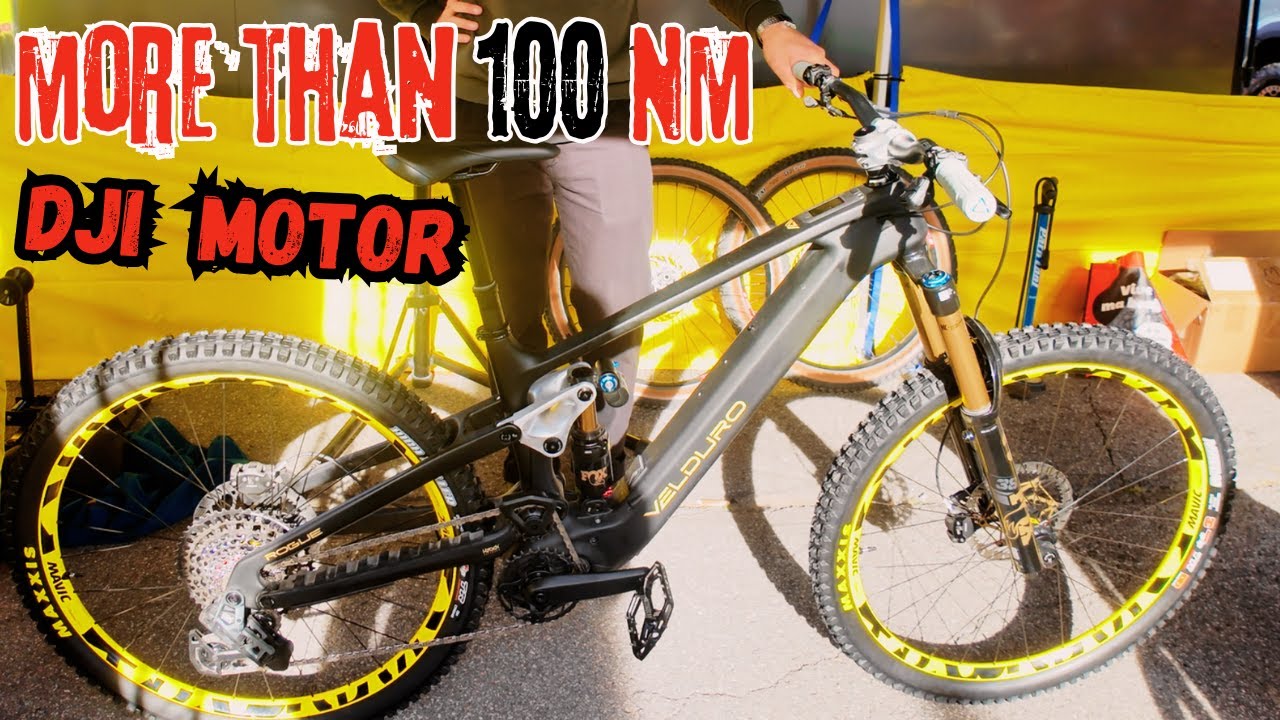 This E-Bike Has a DJI Motor!? 😱 Over 100 Nm Torque – Velduro Carbon Enduro