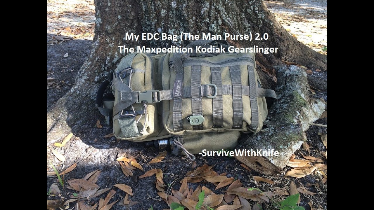 My EDC Bag (The Man Purse) 2.0 The Maxpedition Kodiak Gearslinger