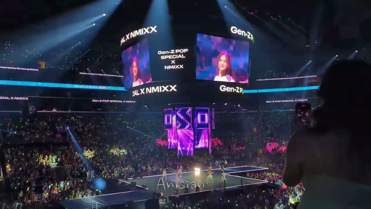 [230818] NMIXX (엔믹스) The Feels Cover [Original: Twice] + Kyujin & Lily MC | KCON LA Day 1