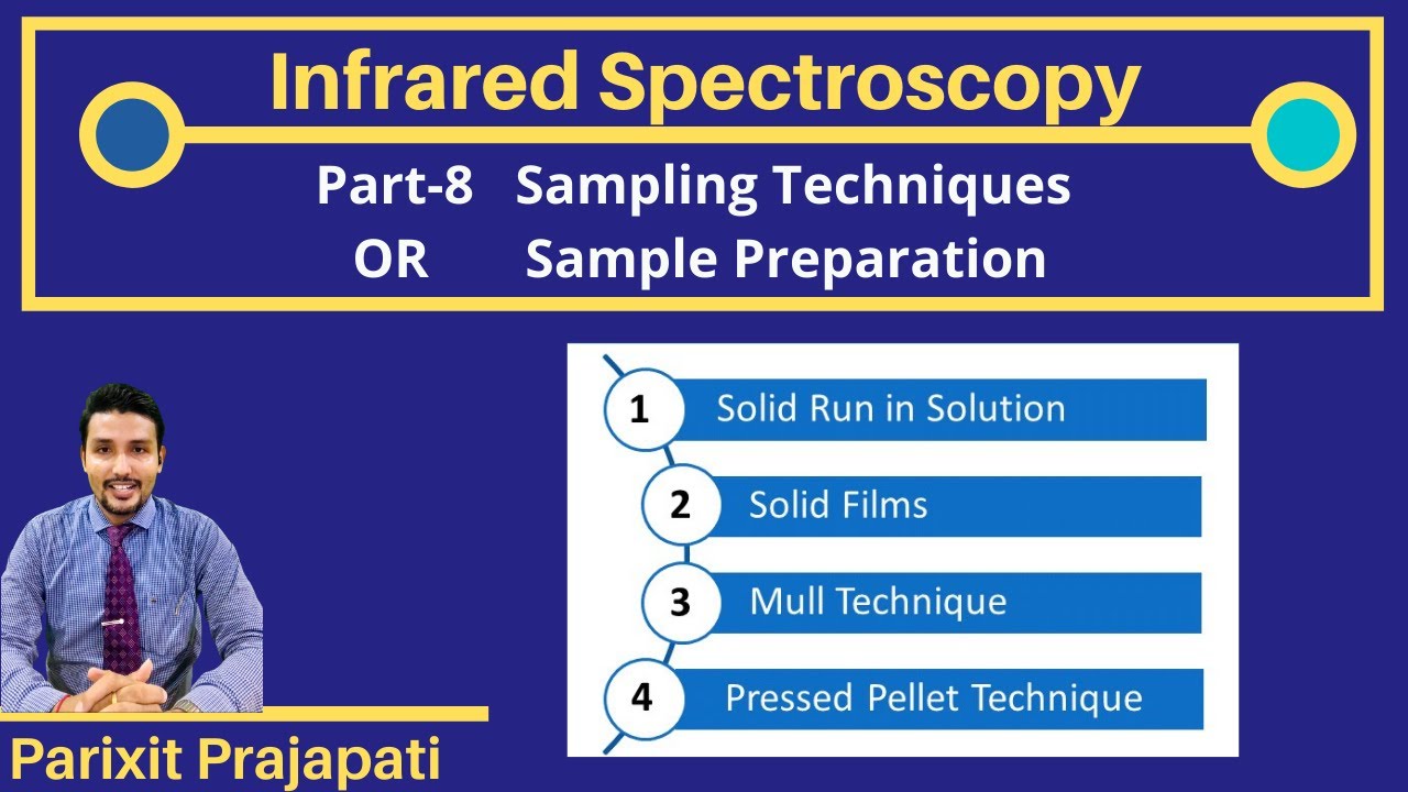 IR Spectroscopy ( Infrared Spectroscopy) Part -8 Sampling Techniques (Sample Preparation)