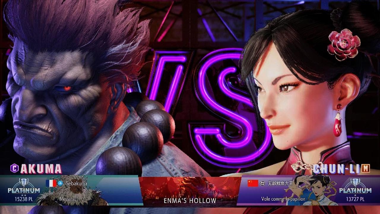 Akuma vs chun lee amateur