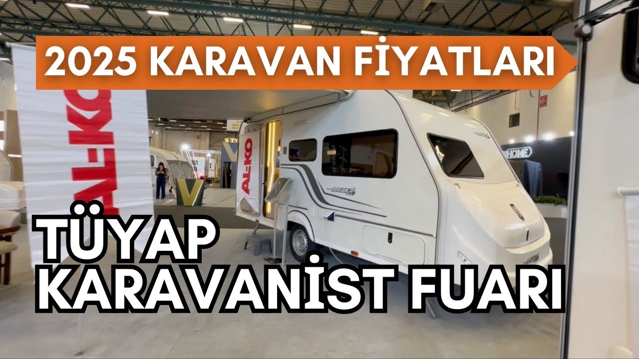 Tüyap Karavanist Karavan Fuarı Başladı, Kamp ve Tiny House Fuarı | Aralık 2024 Karavan Fuarı