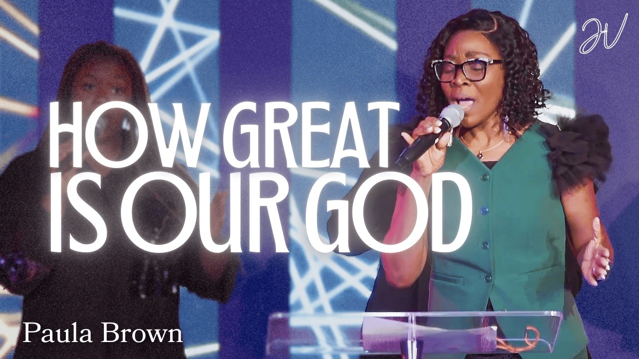 How Great Is Our God (LIVE) | Paula Brown & Jubilee Voices