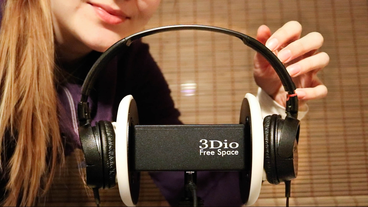 Rough ASMR ♥ Handling Your Ears with Headphones