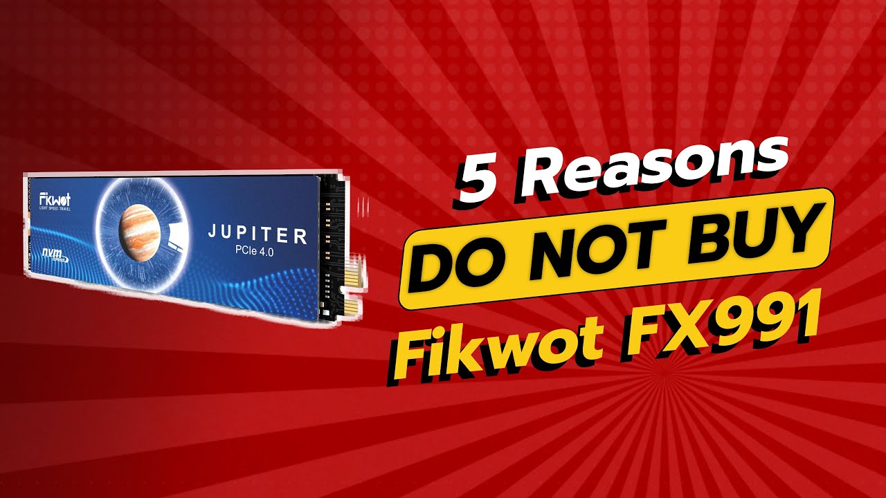 Обзор SSD-накопителя Fikwot FX991 🚫 | 5 причин НЕ покупать!