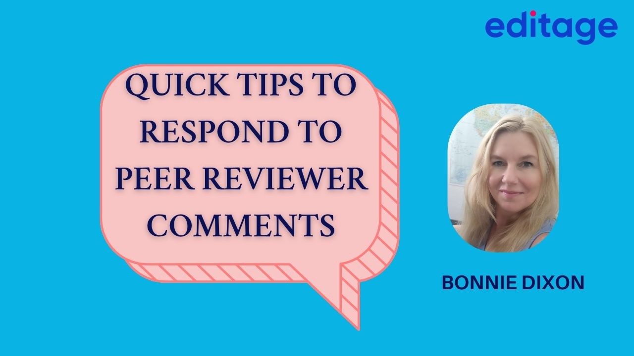 Responding to Peer Reviewer Comments | Expert Answers