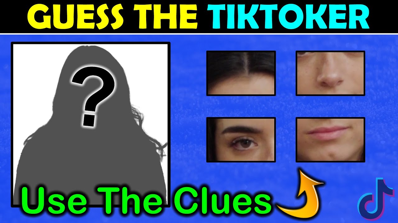 Guess The Tiktoker | Can You Guess These Popular Tiktokers By Using The Clues? | Fun Quiz Questions