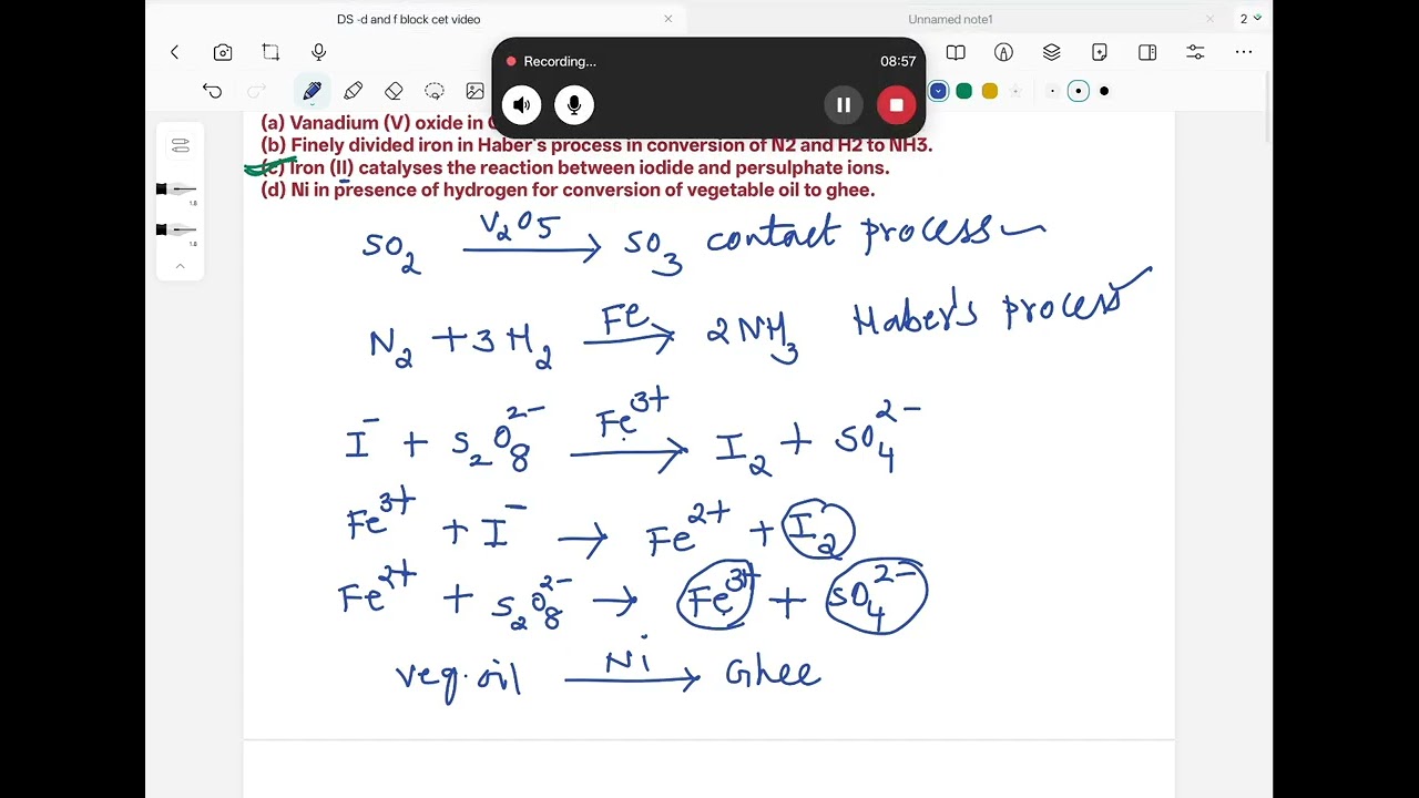 lI PUC chemistry Cet d and f block elements Q 21 -30