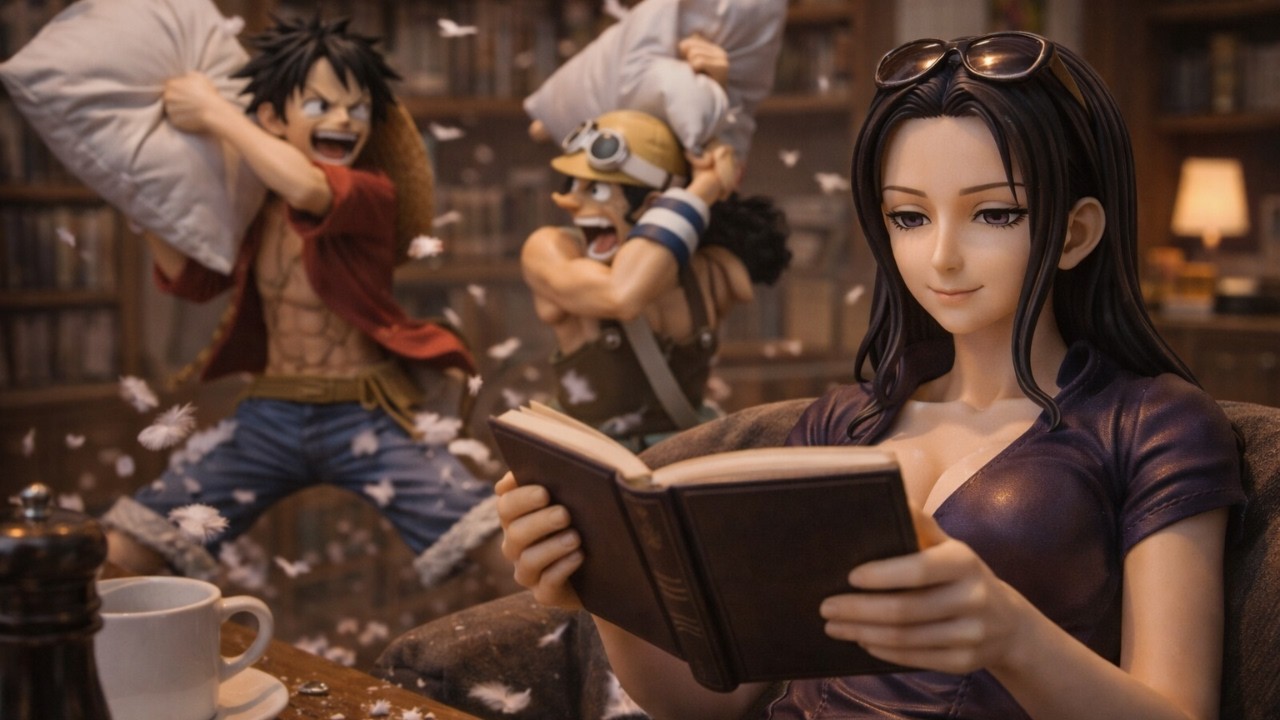 Luffy and His Crew Causing Absolute Chaos