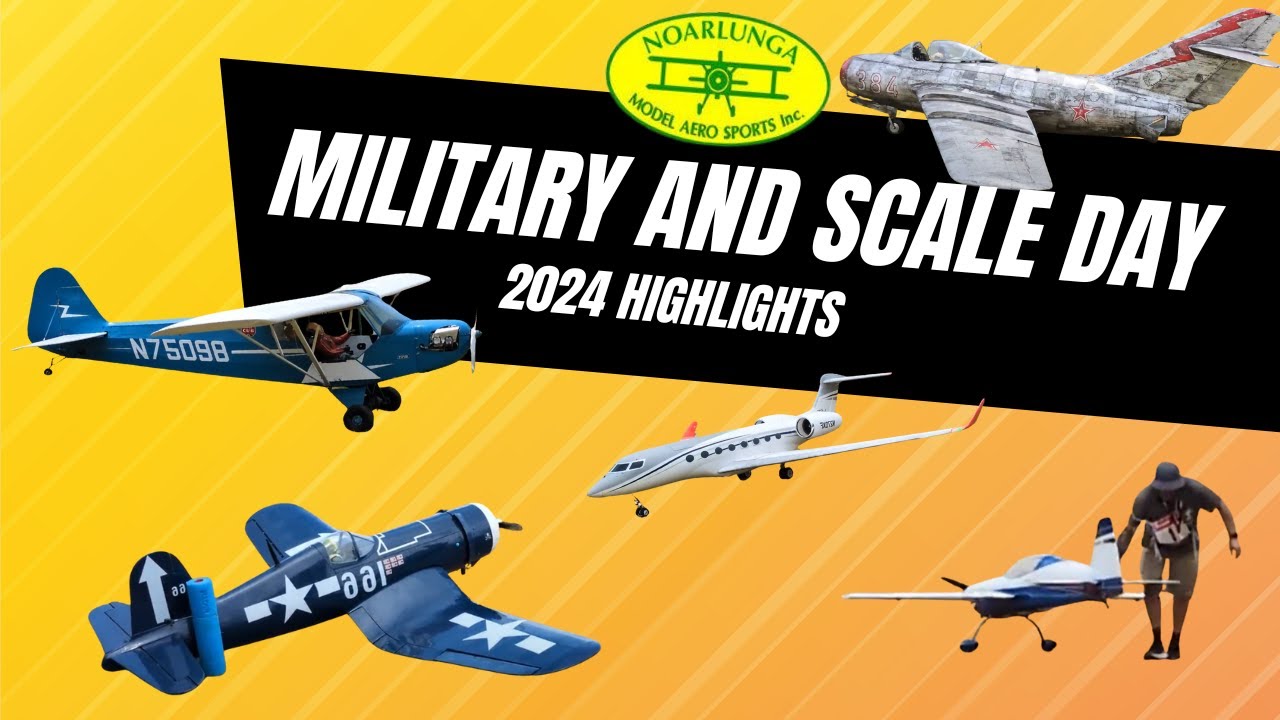 A day of aeromodelling - Noarlunga Model Aerosport Military and scale day 2024 highlights