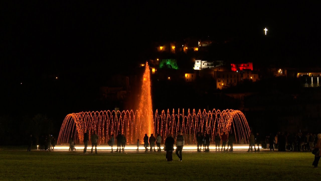 Montorio al Vomano | Inaugurazione Piazza Diamante e fontana danzante