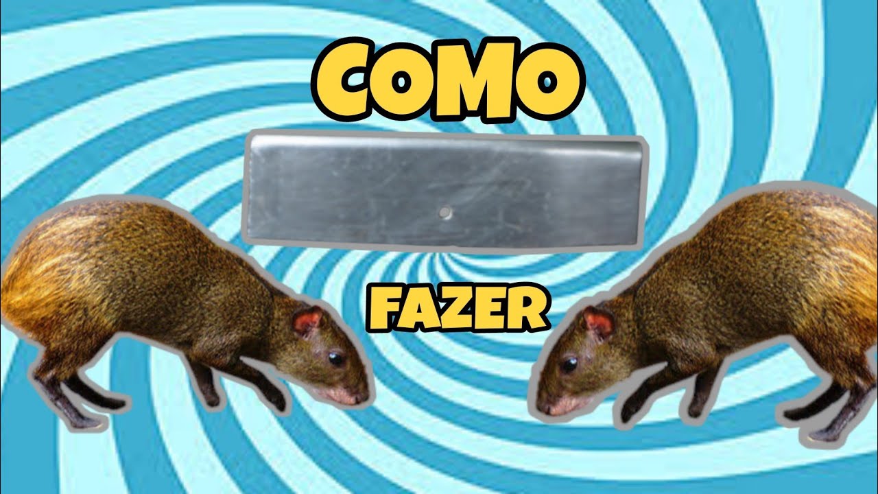 COMO FAZER PIO DE CUTIA EM ALUMÍNIO