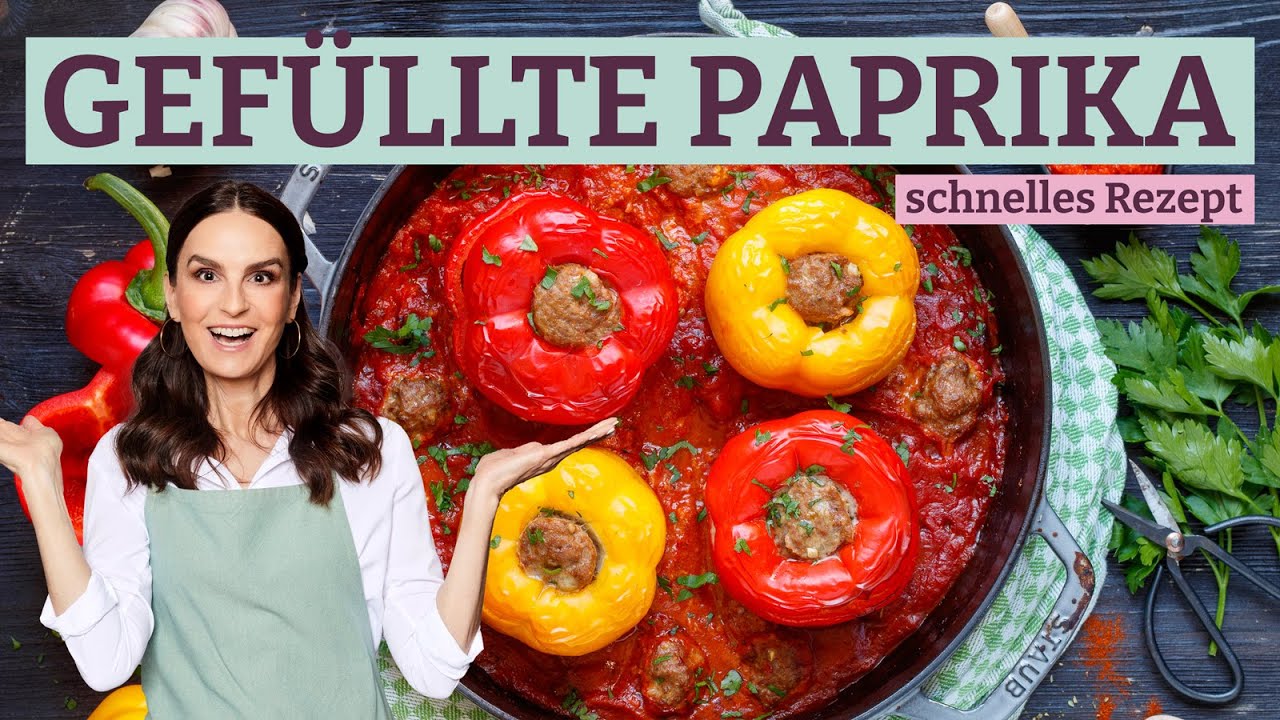 Das perfekte Rezept für gefüllte Paprika - Einfach, lecker und schnell gemacht!