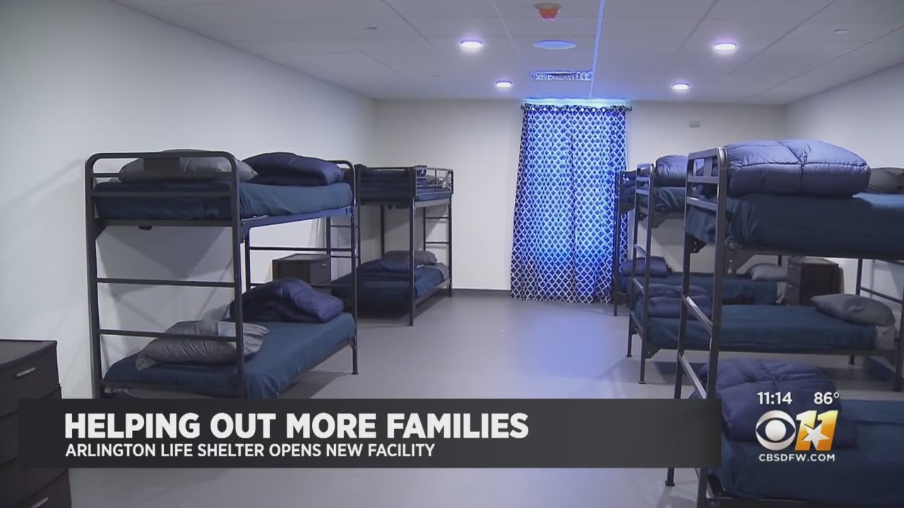 New Homeless Shelter Opening In Arlington Thursday