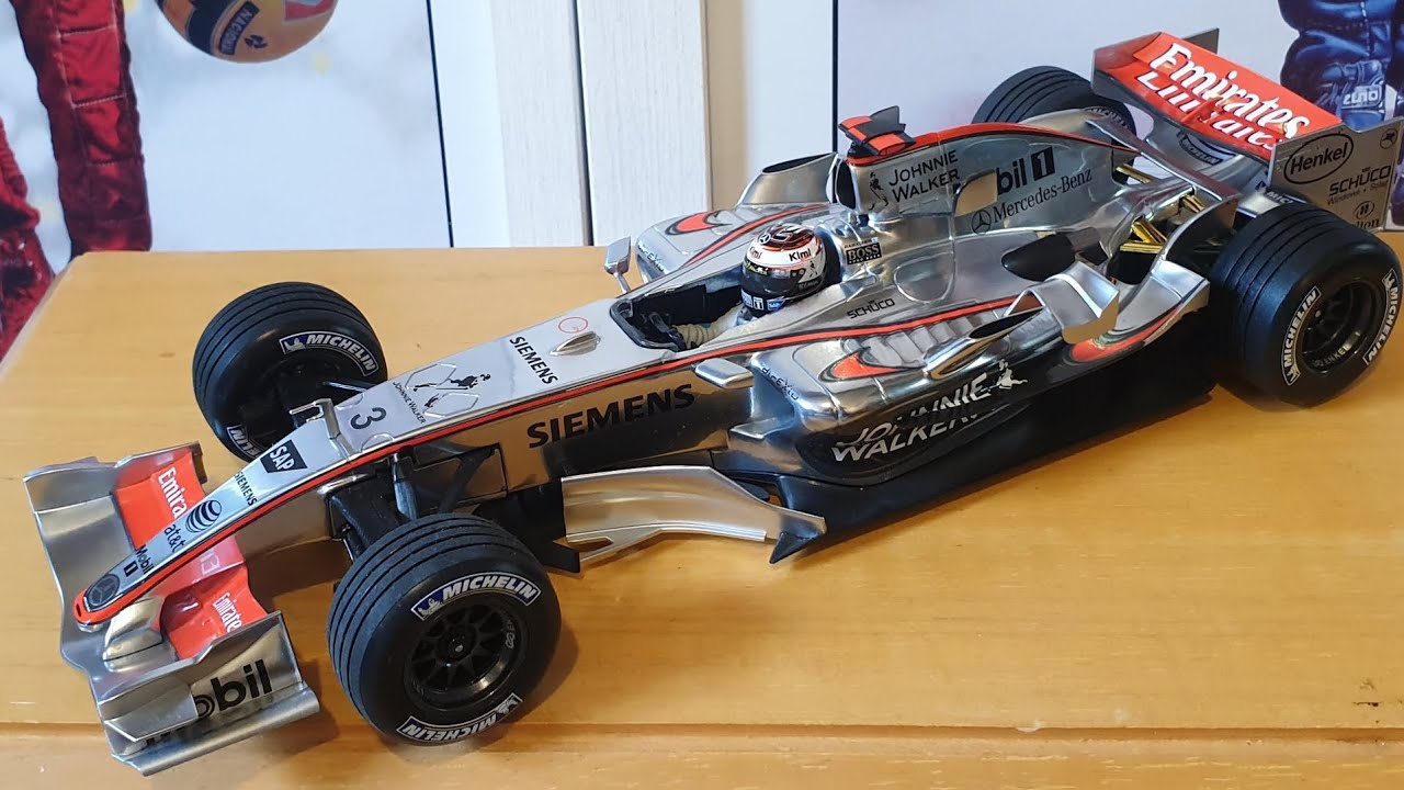 1/18 Kimi Raikkonen 2006 Mclaren Mercedes MP4/21 - Minichamps F1 Diecast Review