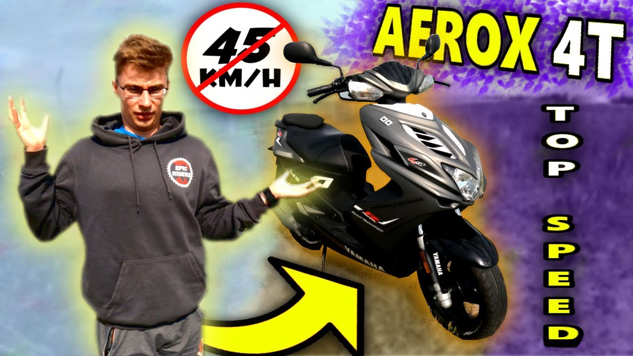 NOWA YAMAHA AEROX 50 4T! | V-MAX | CZY TO MA SENS?