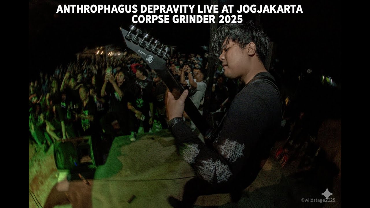 ANTHROPOPHAGUS DEPRAVITY - LIVE AT JOGJAKARTA CORPSE GRINDER 2025