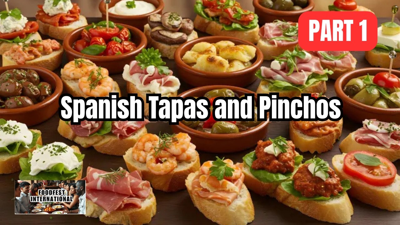 Яркий мир испанских тапас и пинчос. | Часть 1