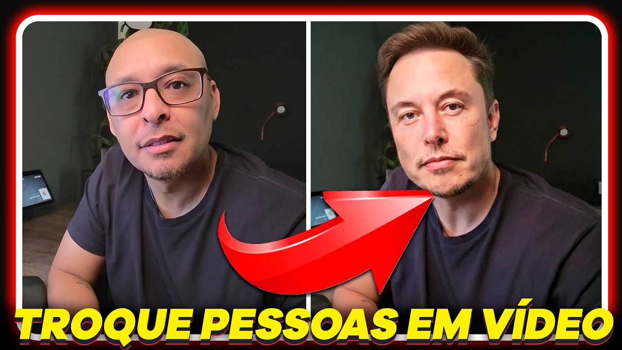 Como trocar pessoas em v&iacute;deo com Intelig&ecirc;ncia artificial!