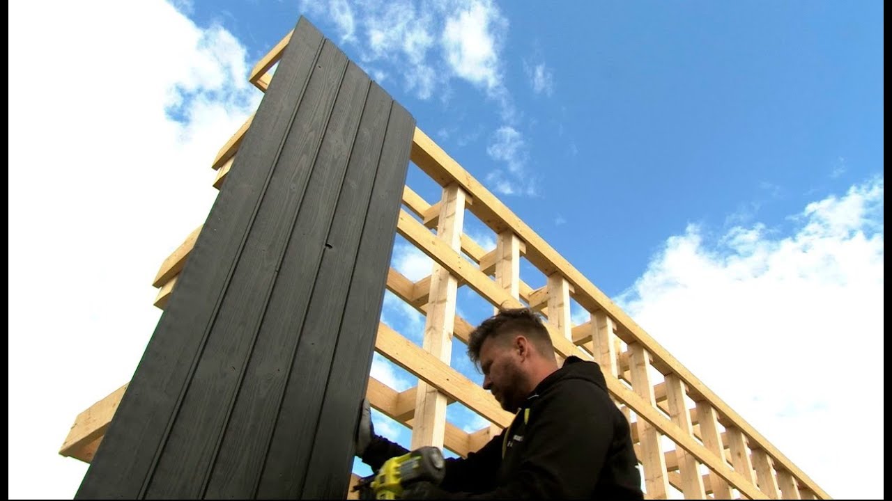 Luna Pro Coated facade Installation
