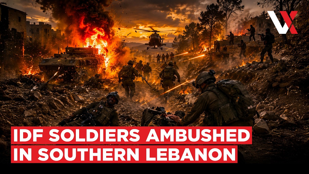 Bibi Declares IDF Will Stay In Lebanon | Hezbollah Ambush Leaves 4 Israeli Soldiers Wounded | VERTEX