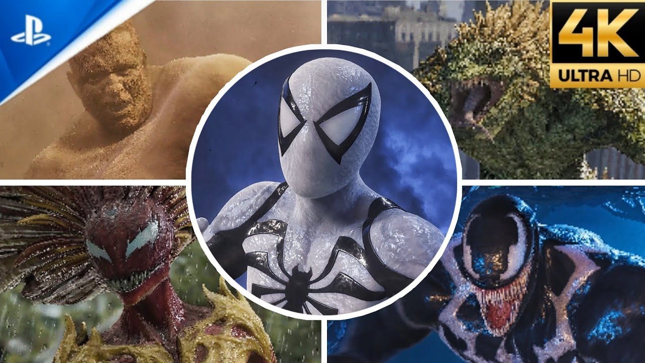 Anti-Venom Suit vs All Villains Boss Fight (Ultimate Difficulty) - Spider-Man 2 PS5 (4K)