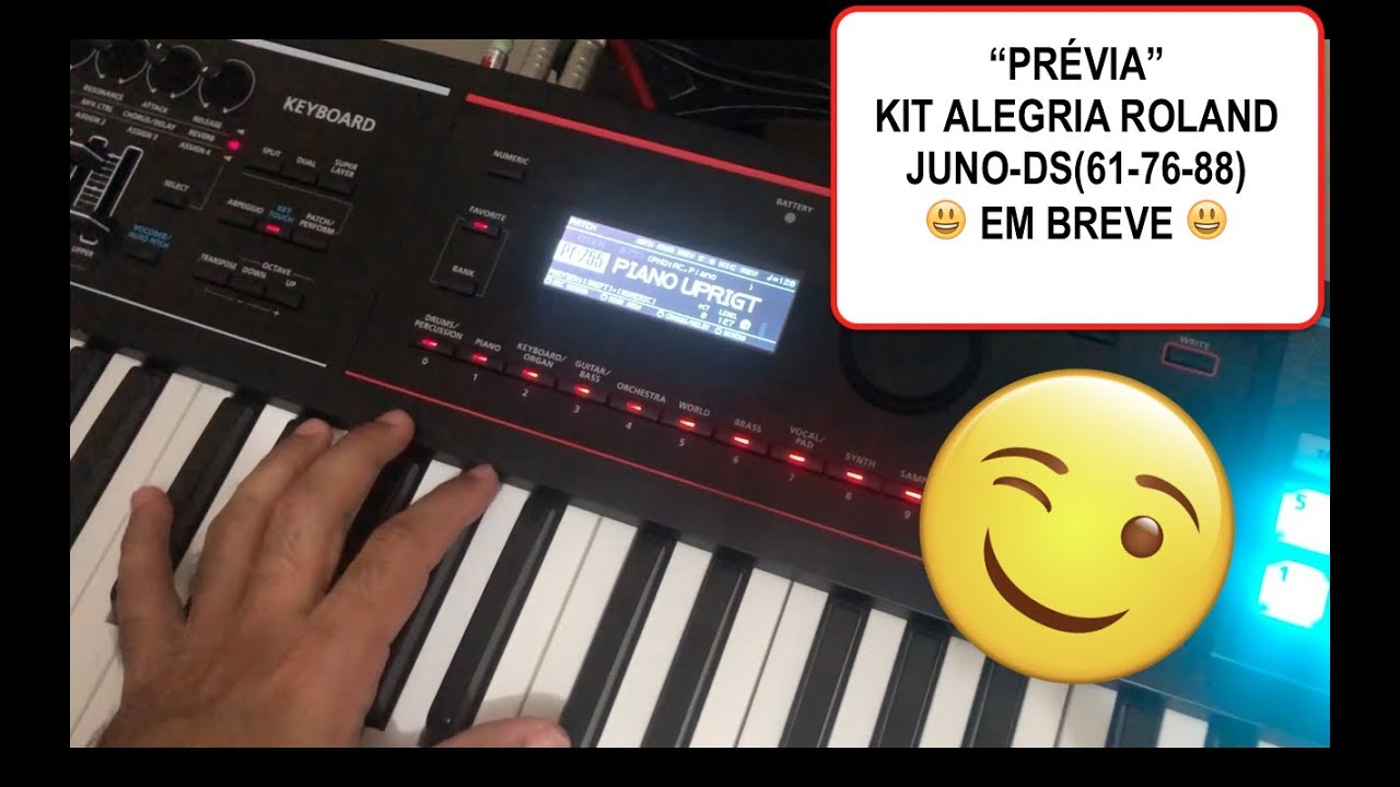 👉PRÉVIA👈 KIT ALEGRIA ROLAND JUNO-DS - Sidinholeal