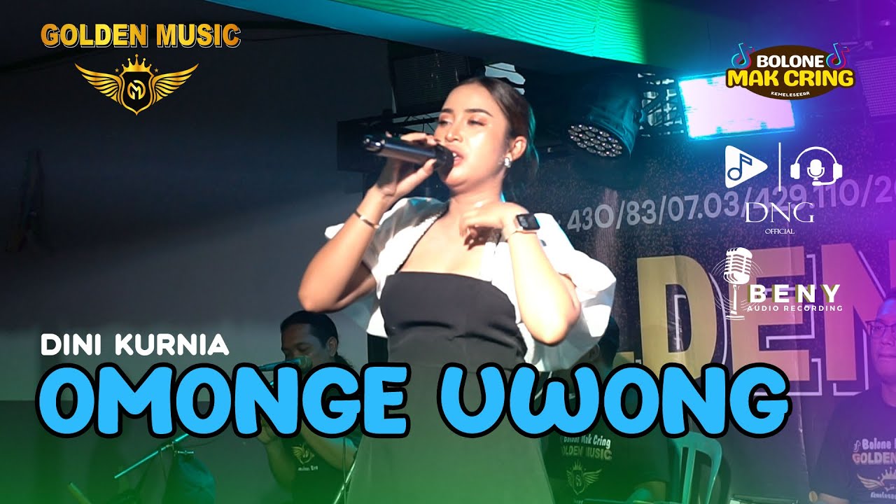 OMONGE UWONG (COVER) - Dini Kurnia (Golden Music Live in Karang Doro 2025)