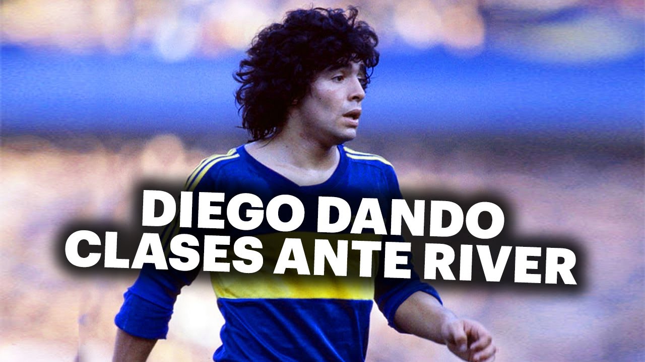 LA VEZ QUE EL BOCA DE MARADONA BAILÓ A RIVER | Metropolitano 1981