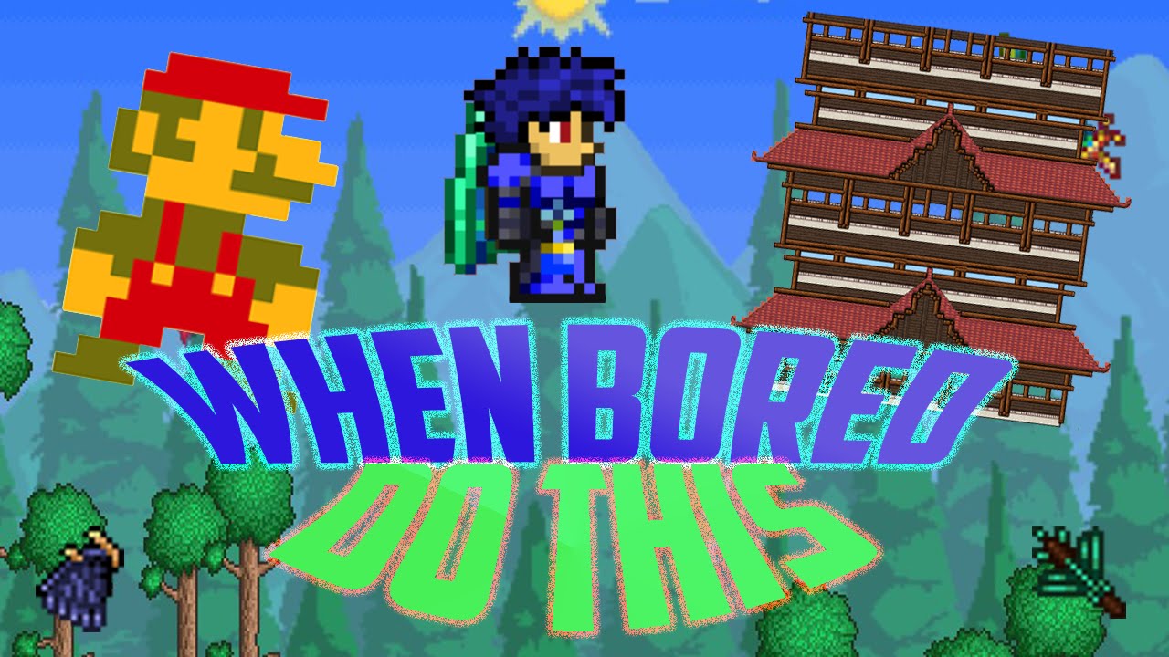 5 Things To Do When Bored in Terraria (fun things to do when bored)