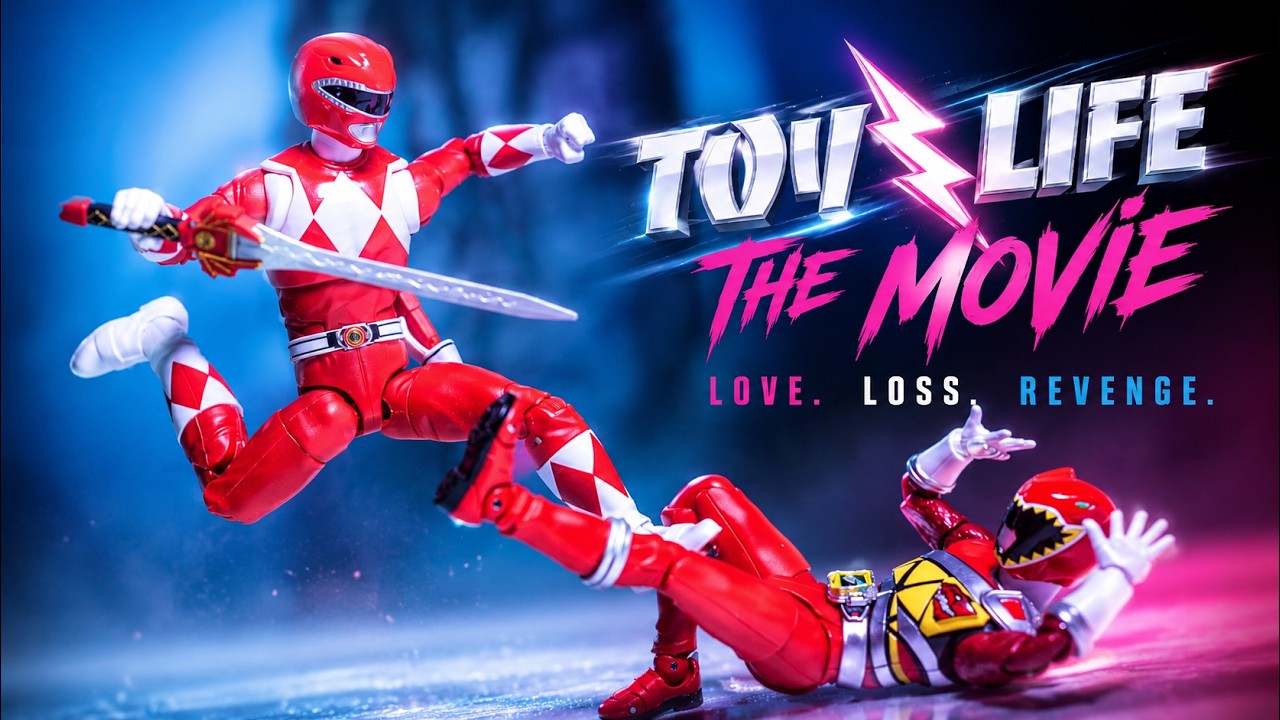 Power Rangers Vs. Godzilla | Stop Motion Movie Animation
