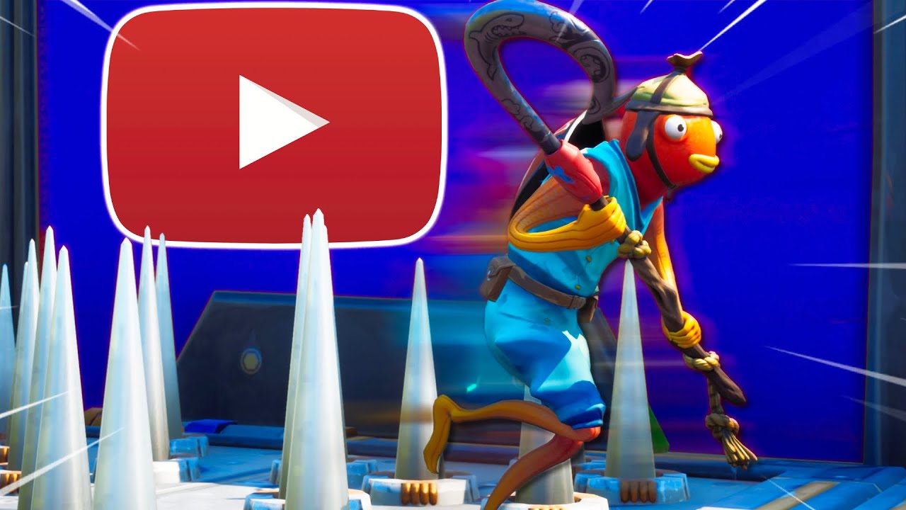 Новый ютубер Deathrun в 5-м сезоне Fortnite! (Творческий режим)