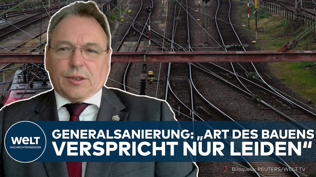 GENERALSANIERUNG: &bdquo;Nur Leiden!&ldquo; &ndash; GDL macht Bahn schwere Vorw&uuml;rfe bei der Bauplanung!
