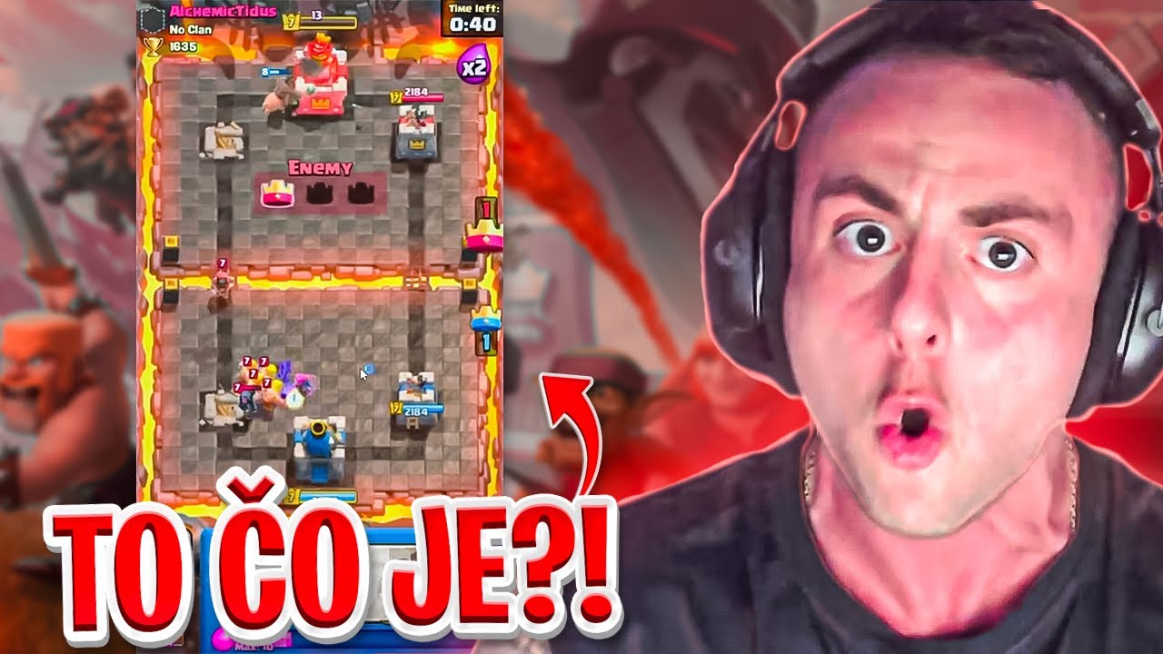 UČÍM SA CLASH ROYALE A CHAT PRI TOM ŠIALENE TRPÍ!